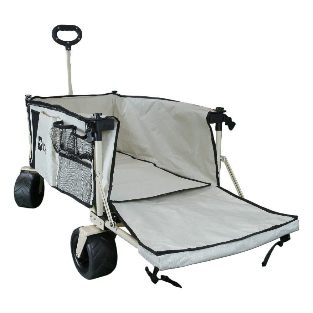 15371549686-szzqjk89v8-xl.jpg Carrinho de Carga Dobrável Multiuso 80Kg - Bege - Imagem 4