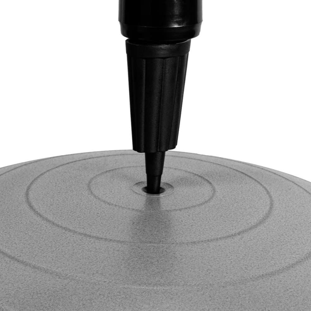 15372628589-ar6am3fayvf-xl.jpg Bola de Ginástica Para Pilates Com Bombar de Ar - Cinza - Imagem 3
