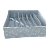 Organizador de Gaveta com 8 Compartimentos - Cinza