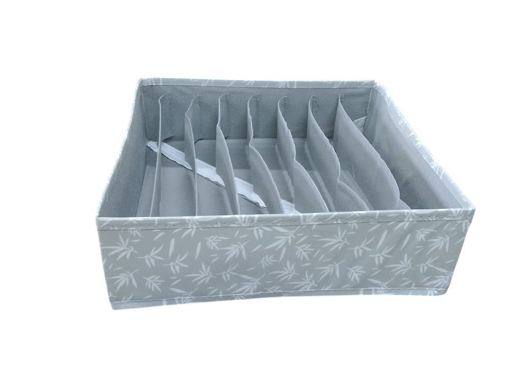 15371326074-7s0cqt1wf8k-xl.jpg Organizador de Gaveta com 8 Compartimentos - Cinza - Imagem 1