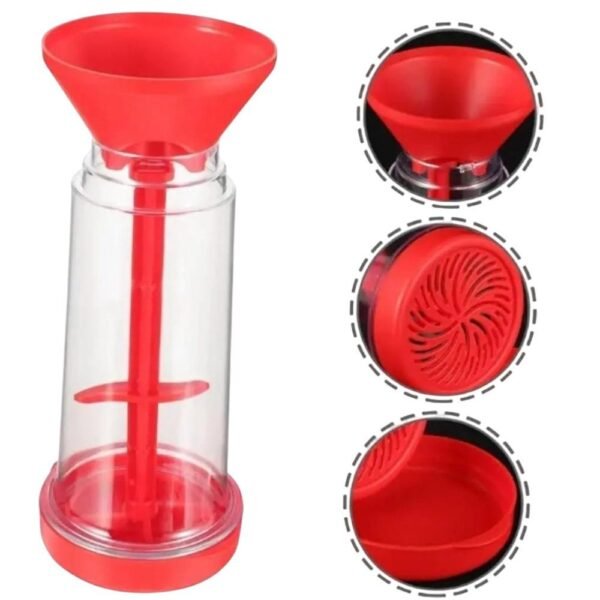 Misturador de Farinha de Plástico com Peneira - Sortida