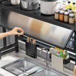 Prateleira de Metal Para Pia - Preta - Imagem 4