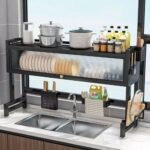 Prateleira de Metal Para Pia - Preta - Imagem 8