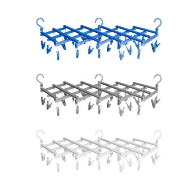 Varal Premium Sanfonado 29 Prendedores - Sortido