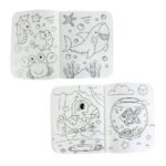 Livro para Colorir Infantil com Caixa de Giz de Cera 6 Unidades - Sortido - Imagem 2