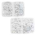 Livro para Colorir Infantil com Caixa de Giz de Cera 6 Unidades - Sortido - Imagem 6