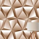 Papel de Parede Adesivo PVC Estampa Geométrica - 5 Metros - Imagem 2