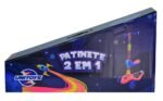 Patinete Infantil com Assento 2 em 1 - Azul - Imagem 2