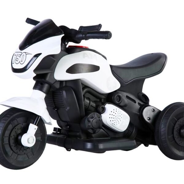Moto Elétrica Infantil 6V - Branca