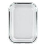 Pote de vidro hermetico para alimentos com tampa plastica 1040ml - Imagem 5