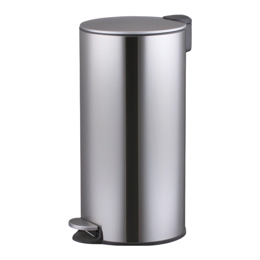 15371553633-2xsz301gepd-xl.png Lixeira Redonda 30 Litros com Pedal - Inox - Imagem 1