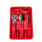 Jogo de Faqueiro Inox Com Gaveteiro 25 Peças - Sortida - Imagem 6