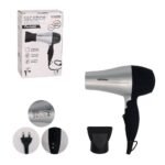 Secador de Cabelo Portátil 1200W Bivolt - Cinza