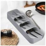 Organizador de Talheres - Cinza - Imagem 12