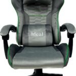 Cadeira Gamer Giratória - Cinza