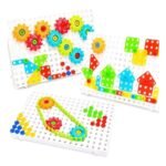 Kit Ferramenta Infantil Quebra Cabeça Engrenagem 98pc - Imagem 2