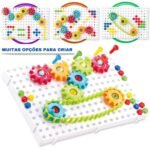 Kit Ferramenta Infantil Quebra Cabeça Engrenagem 98pc - Imagem 3