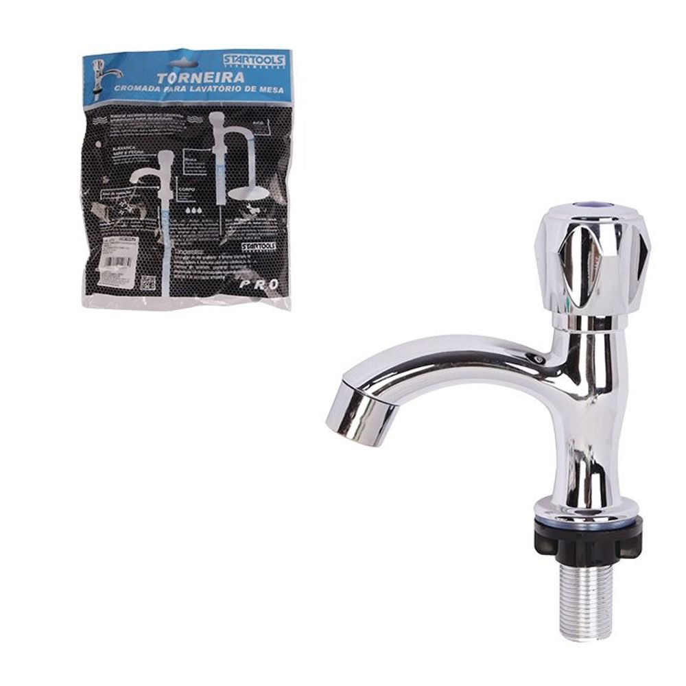 15397802101-j5xcj3o339b-xl.jpg Torneira Para Lavatório de Mesa Cromada - Imagem 1