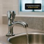 Torneira Para Lavatório de Mesa Cromada - Imagem 4
