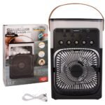 Climatizador e Ventilador Portátil LED Bivolt 10W - Preta