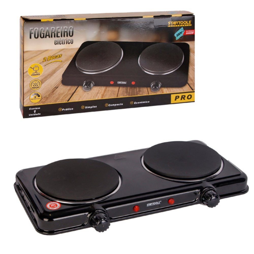 15397802332-nf5cthhfxyh-xl.jpg Fogareiro Elétrico Indução 2 Boca 220V - Preta - Imagem 1