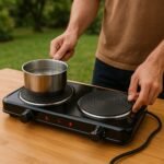 Fogareiro Elétrico Indução 2 Boca 220V - Preta - Imagem 7