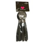 Kit 6 Colher de Chá Inox Linha Mato Grosso - Preta - Imagem 2