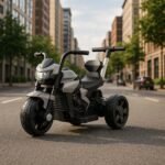 Mini Moto Esportiva Elétrica - Cinza - Imagem 3