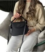 Bolsa Feminina Transversal com Alça em Corda - Preta - Imagem 19