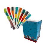 Kit 12 unidades Régua Blocos coloridos para encaixe - Sortido - Imagem 4