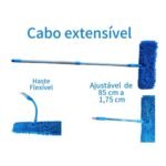 Esfregão Flat Cabo Extensível para Limpeza em Geral - Imagem 4