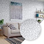 Papel de Parede Adesivo PVC Estampa Pedregulhos - 5 Metros - Imagem 3