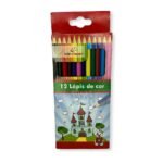 Lápis de Cor com 12 Cores - Imagem 3