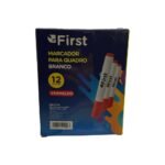 Kit 12 Canetas para quadro branco - Vermelha - Imagem 2