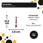 Kit 12 Canetas para quadro branco - Vermelha - Imagem 4