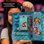 Kit Escolar Maria Clara e JP com Estojo e Acessórios Completo - Imagem 5