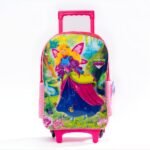 Mochila de Rodinhas Infantil Princess Wings - Rosa - Imagem 2