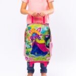Mochila de Rodinhas Infantil Princess Wings - Rosa - Imagem 4
