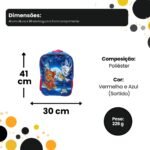 Mochila Infantil de Costa Cachorro Herói - Sortida - Imagem 6