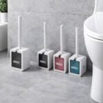 Escova Sanitária Plástico com Suporte - Sortida