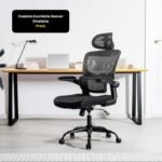 Cadeira Escritório Gamer Giratória - Preta - Imagem 4