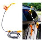 Chuveiro Portátil Para Camping Acendendor de Carro 12V - Laranja - Imagem 5