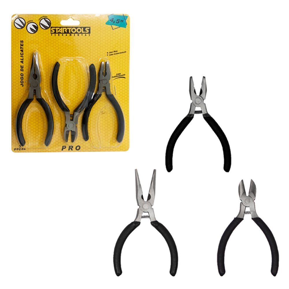 15471932838-15471911380-jogo-3-mini-alicate-com-mola-4-5-preta-imagem-1.jpg Jogo 3 Mini Alicate com Mola 4,5'' - Preta - Imagem 1