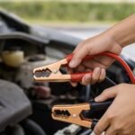 Kit 2 Cabos Para Recarga de Bateria Automotiva 300 AMP 2,2 Metros - Imagem 5