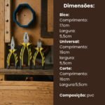 Conjunto de Alicates Profissional Ferramentas - Imagem 4