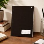 Caderno Universitário Costurado 1 matéria 96 Folhas - Preto - Imagem 2