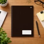 Caderno Universitário Costurado 1 matéria 96 Folhas - Preto