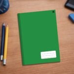 Caderno pequeno costurado Capa Dura  – Verde - Imagem 3