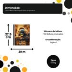 Caderno Universitário Capa Dura Potência Agrícola 1 Matéria - 160 folhas