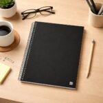 Caderno Universitário 1 Matéria com 70 Folhas - Preta - Imagem 4